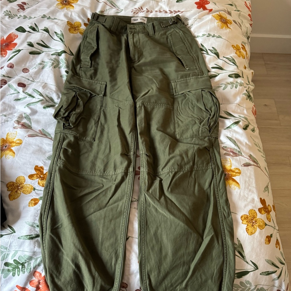 TNA Green Cargo Pants